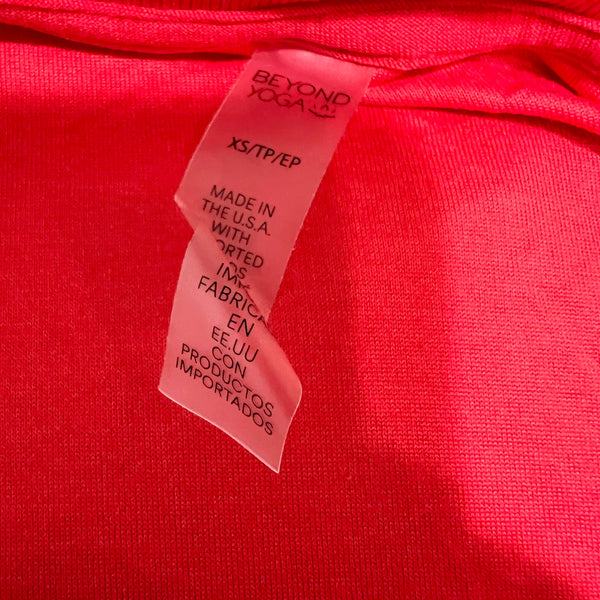 NEW Beyond Yoga Women's Featherweight Rebalance Sleeveless Tank Top Candy Apple