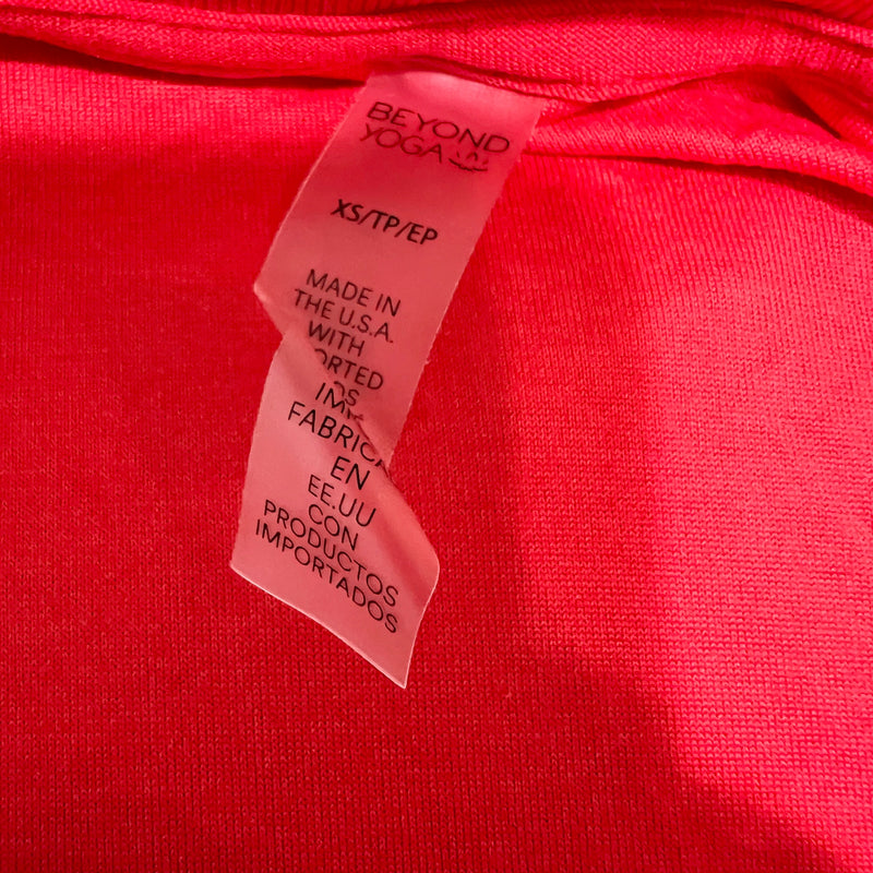 NEW Beyond Yoga Women's Featherweight Rebalance Sleeveless Tank Top Candy Apple