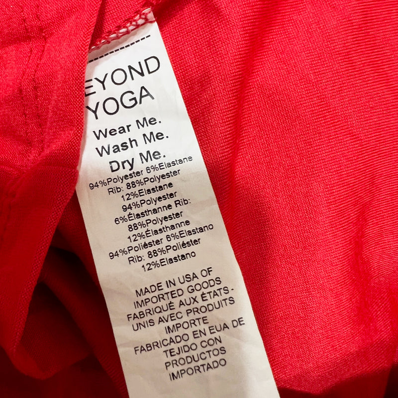 NEW Beyond Yoga Women's Featherweight Rebalance Sleeveless Tank Top Candy Apple