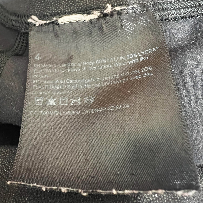 Lululemon Women's Align High-Rise Pant Shine Radiate Foil Print Black Leggings 4