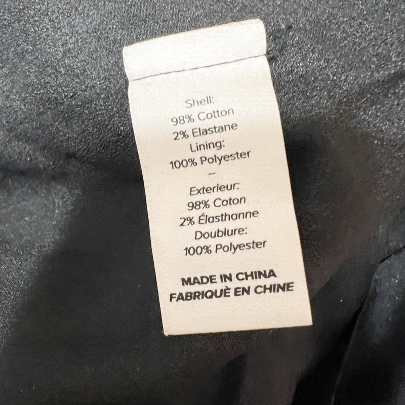 Cinq A Sept Janina Cotton Stretch Belted Pleated Mini School Girl Skirt Black 2