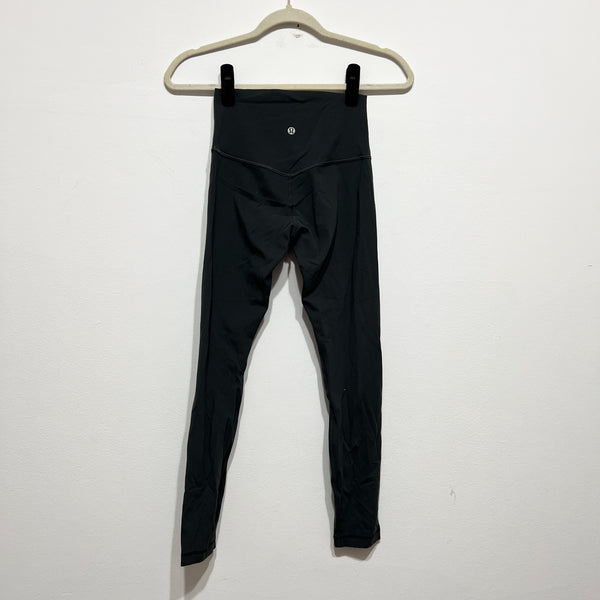 Lululemon Women's Align High Rise Athletic Work Out Leggings Pants Green Gray 4