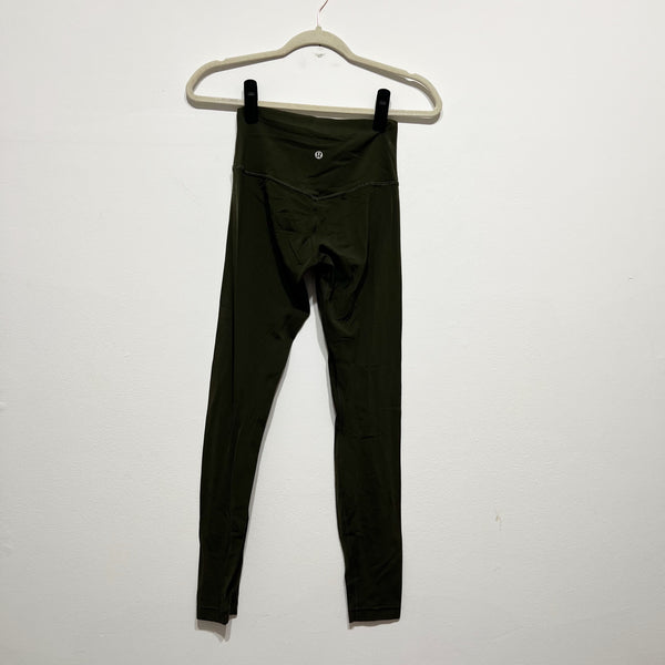 Lululemon Women's Align High Rise Athletic Work Out Leggings Pants Green 4