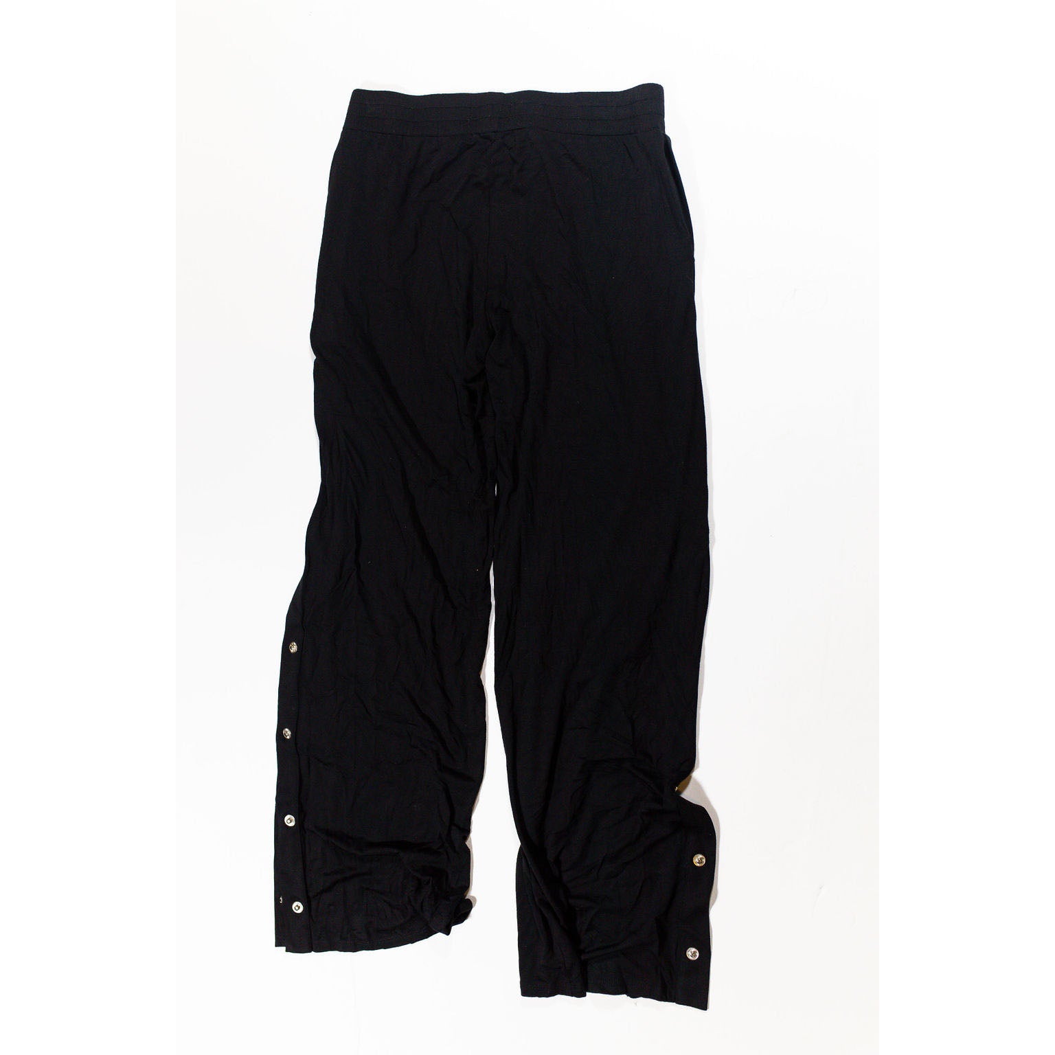 NEW Feel The Piece Bedford Straight Leg Snap Detail Straight Leg Pants M/L