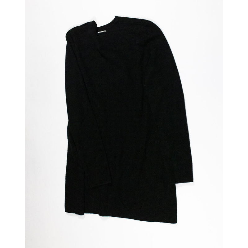 Michael Kors Super Cashmere Lightweight Knit Button Front Cardigan Sweater Black