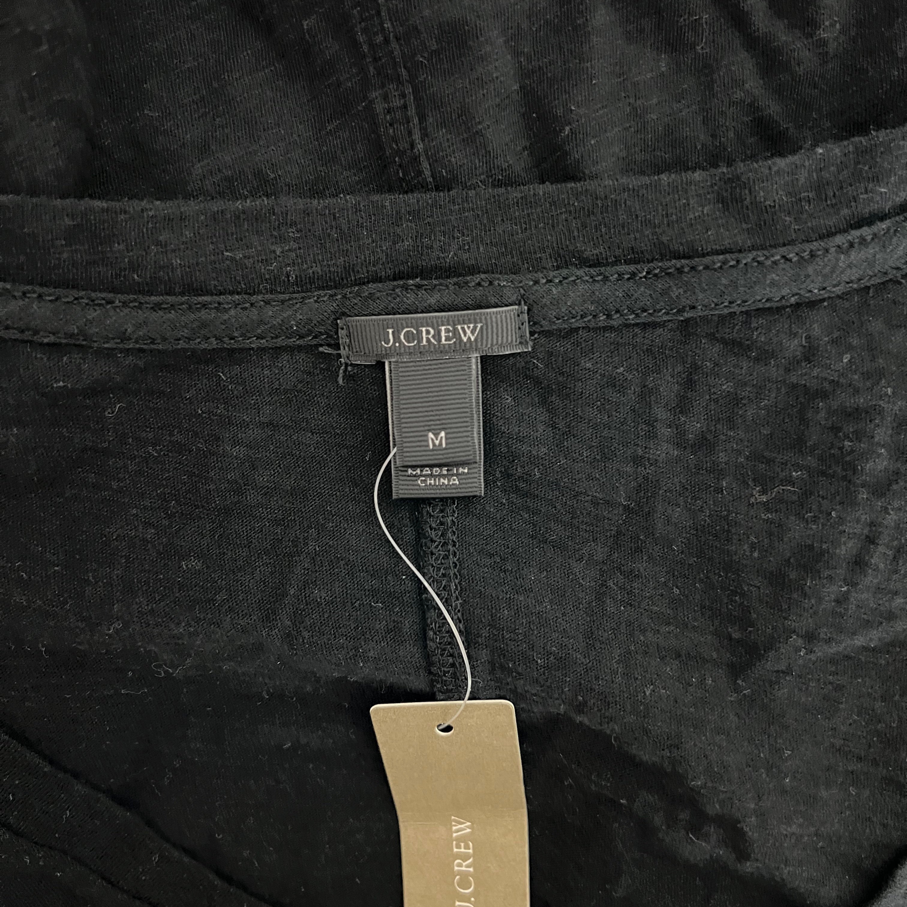 NEW J. Crew Draped Swing Cotton Modal Ultra Soft Quarter Sleeve Blouse Shirt Top