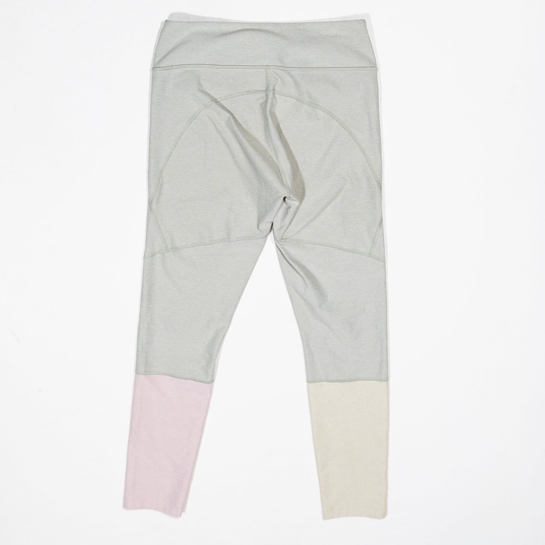 Outdoor Voices 7/8 Crop Dipped High Waisted Athletic Work Out Leggings Pants M