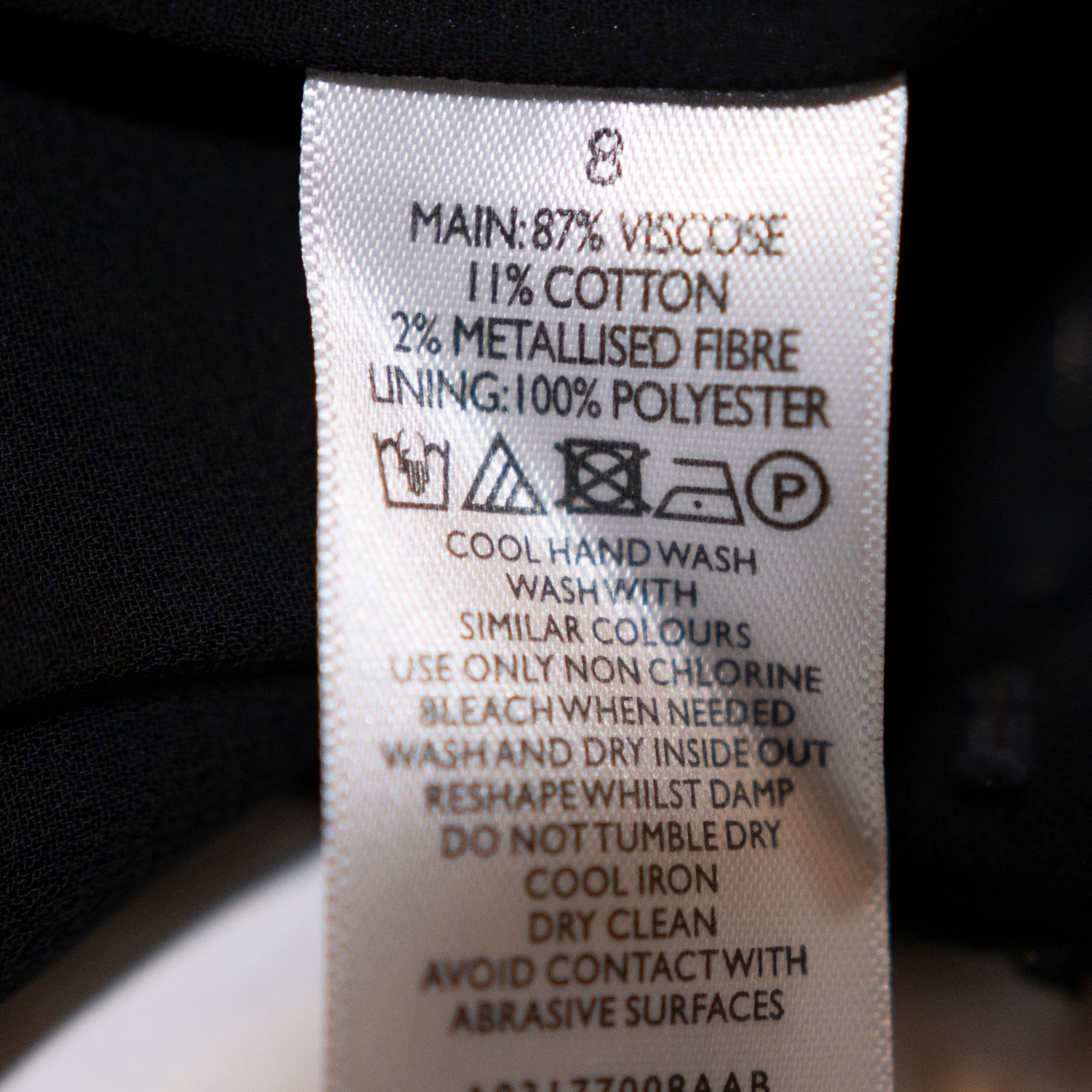 White Label The White Company Chiffon Swiss Dot Metallic Smocked Blouse Shirt 4