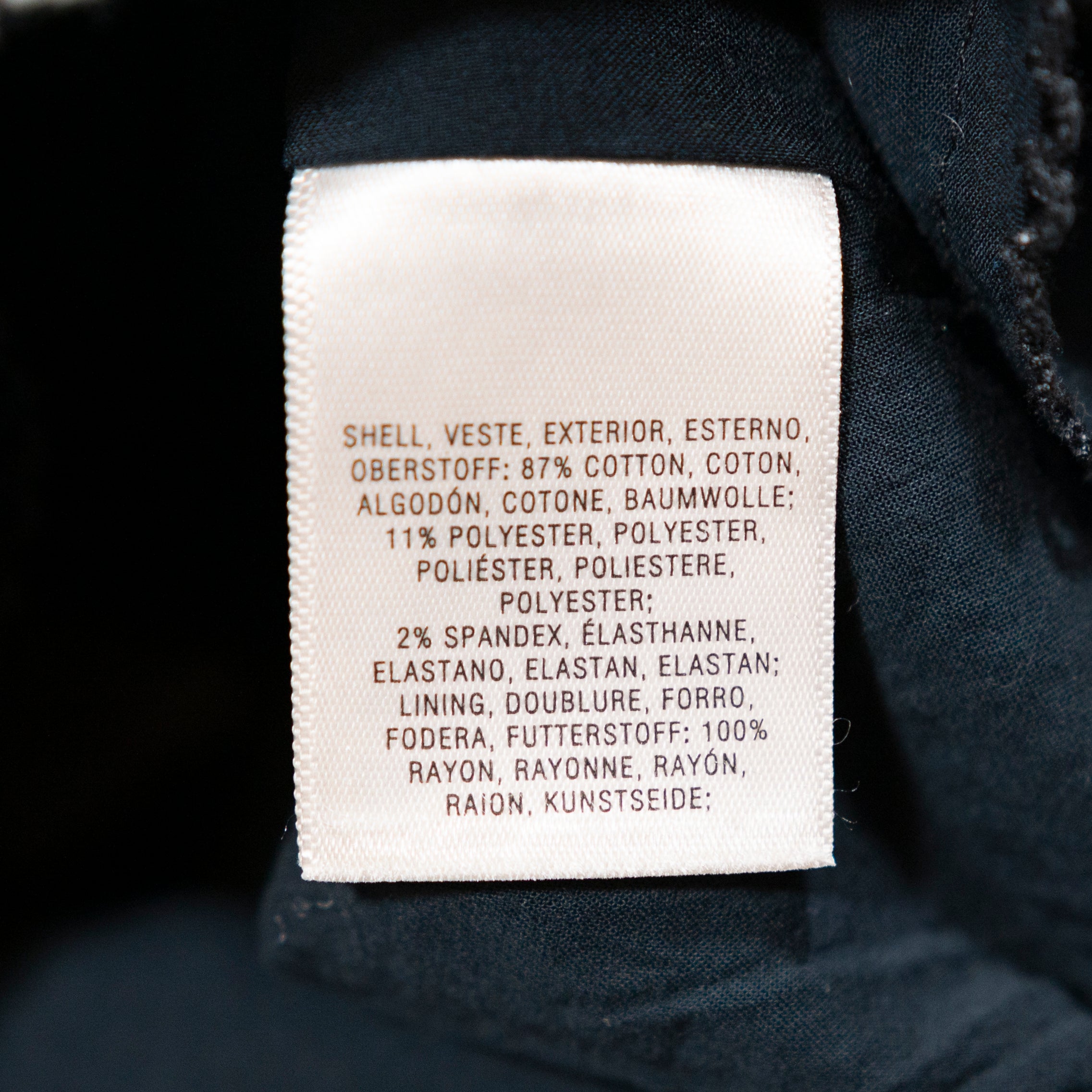 NEW Maeve Cotton Blend Black White Houndstooth Print Pattern Button Mini Skirt 8