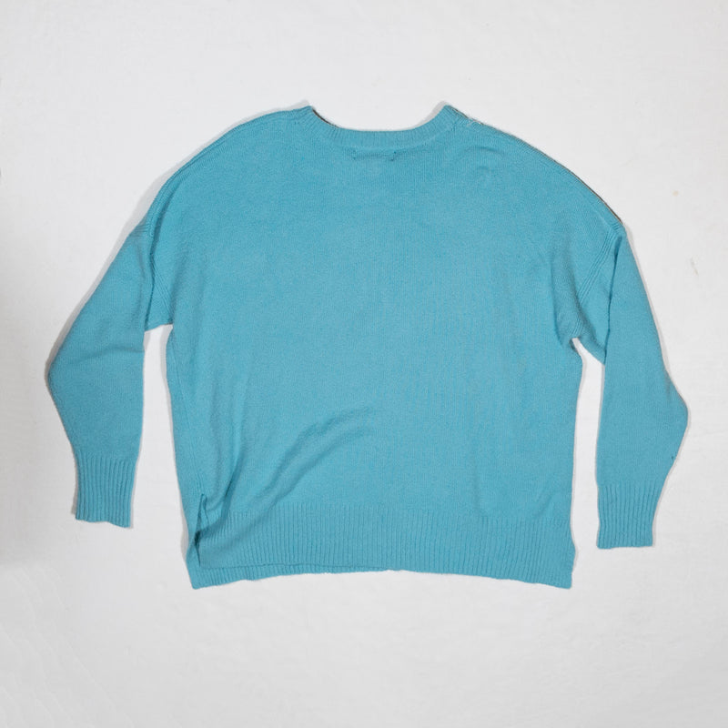 Treasure Bond Crewneck Pullover Stretch Knit Long Sleeve