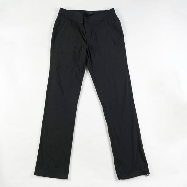 Athleta Women's Trekkie Hike Pant Athletic Straight Leg Solid Black Outdoor 8