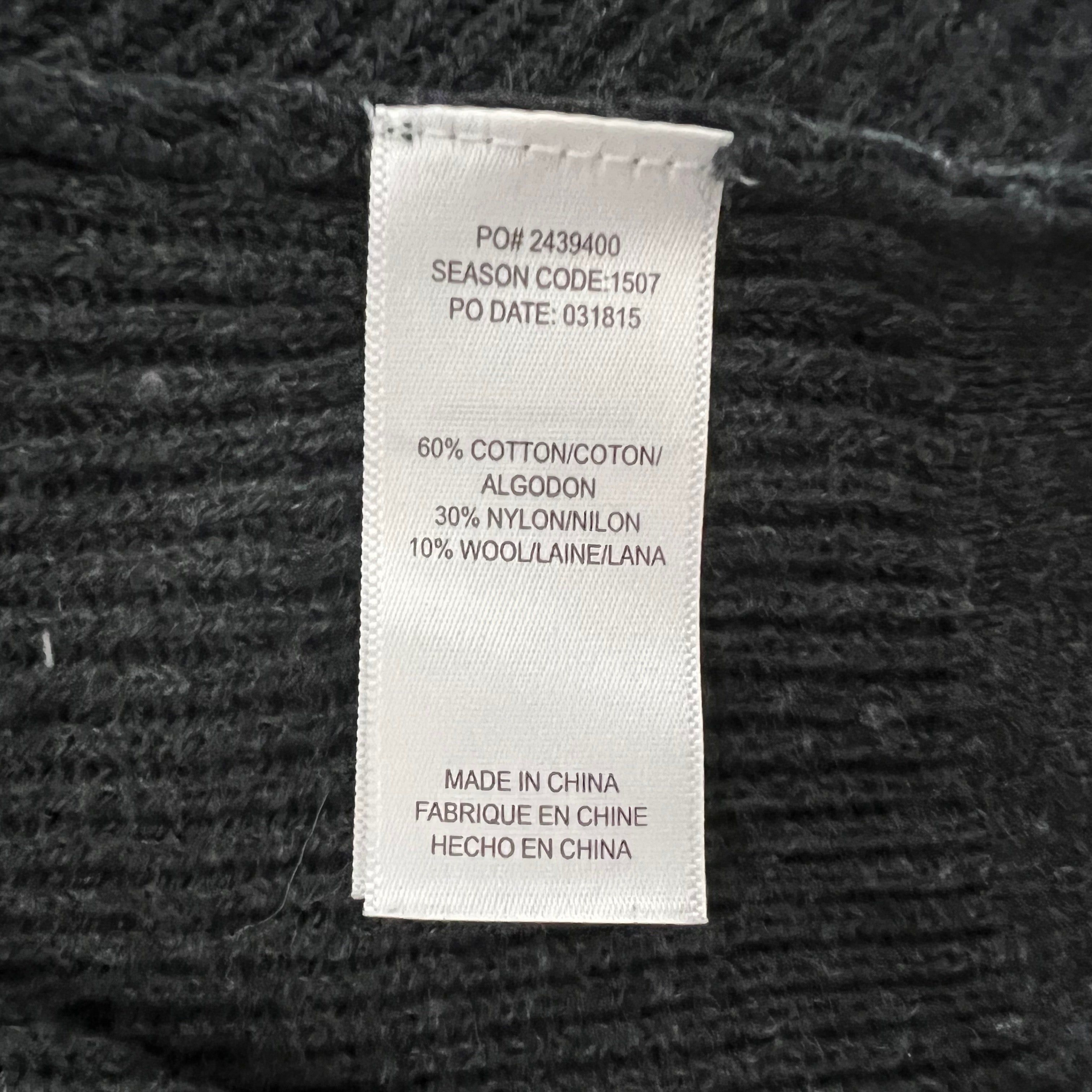 Splendid Sullivan Cotton Wool Blend Asymmetrical Hem Sleeveless Sweater Vest S