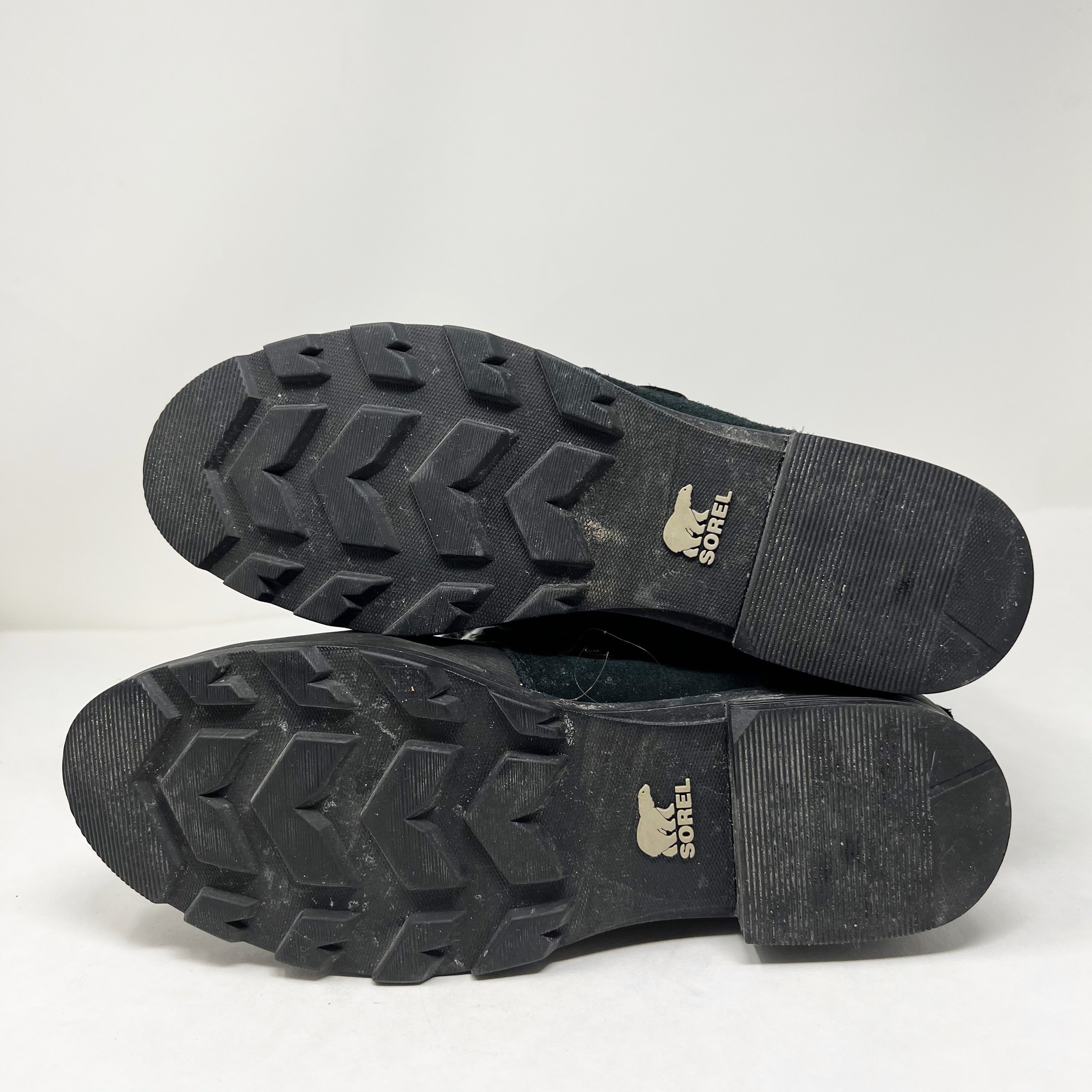 Sorel Women's Emelie Lace Up Major Leather Suede Winter Snow Waterproof Boots 8