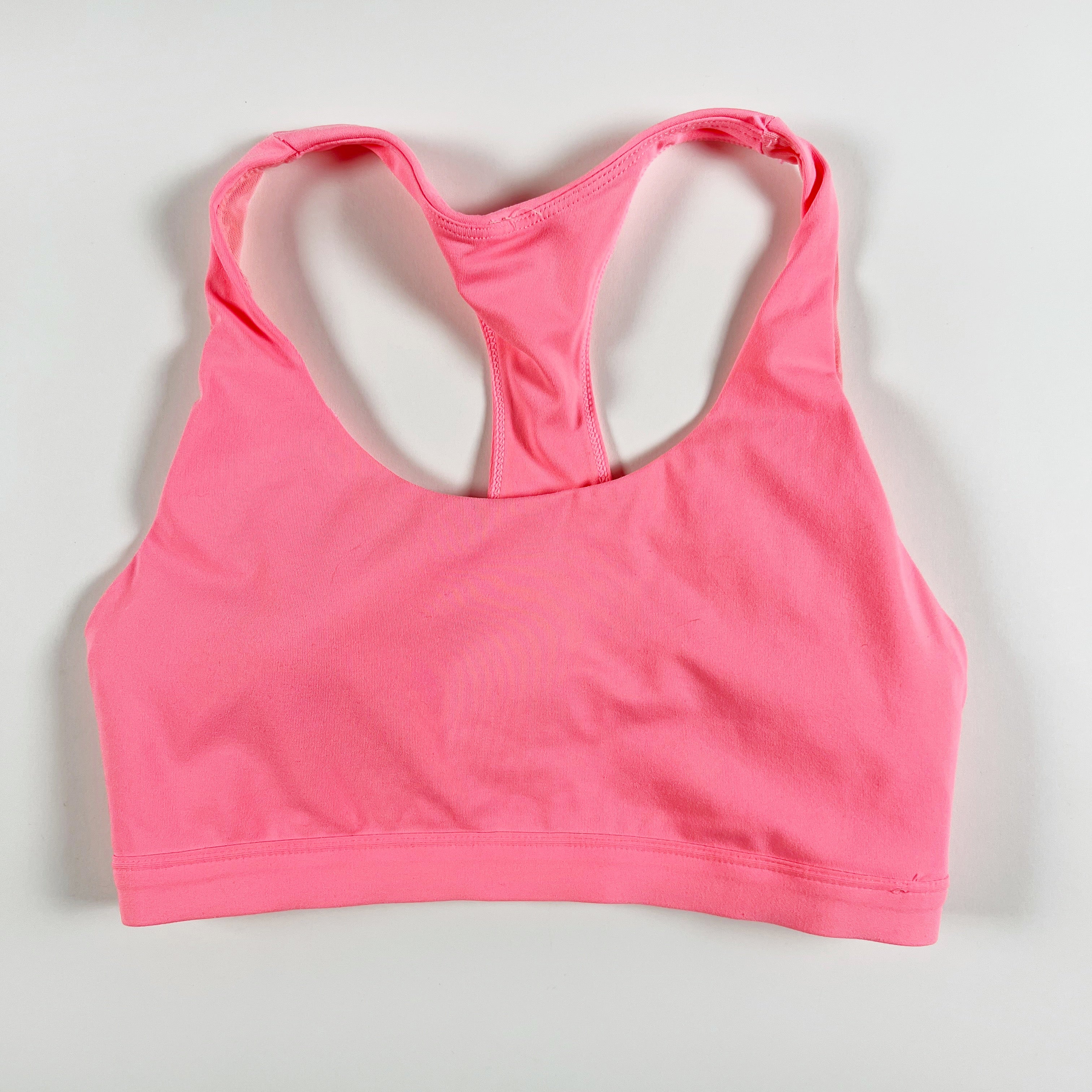 Fabletics Kessler Medium Impact Strappy Racerback Athletic Sports Bra Sorbet XS