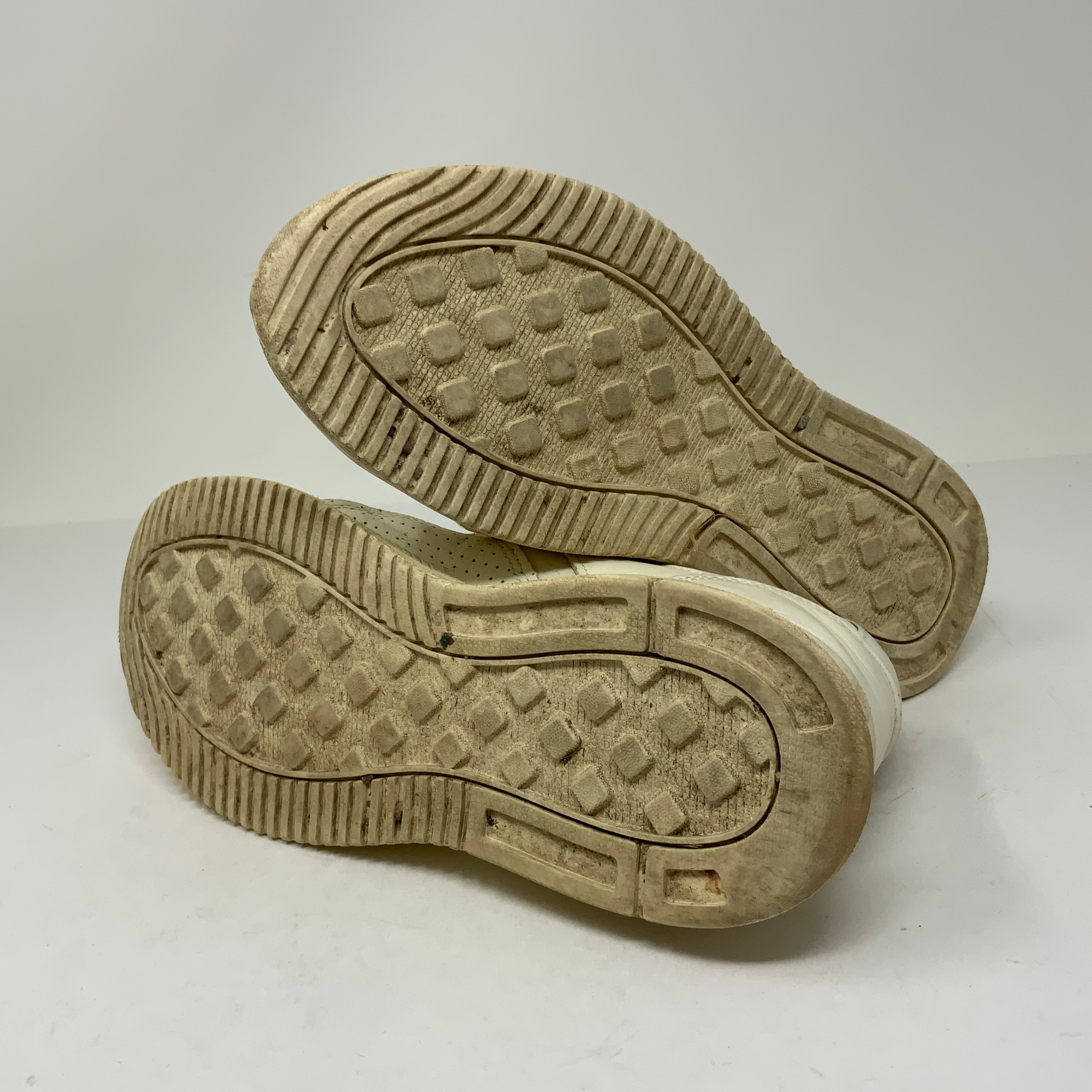 Everlane Renew Women's The Trainer White Leather Athletic Sneakers Shoes 8