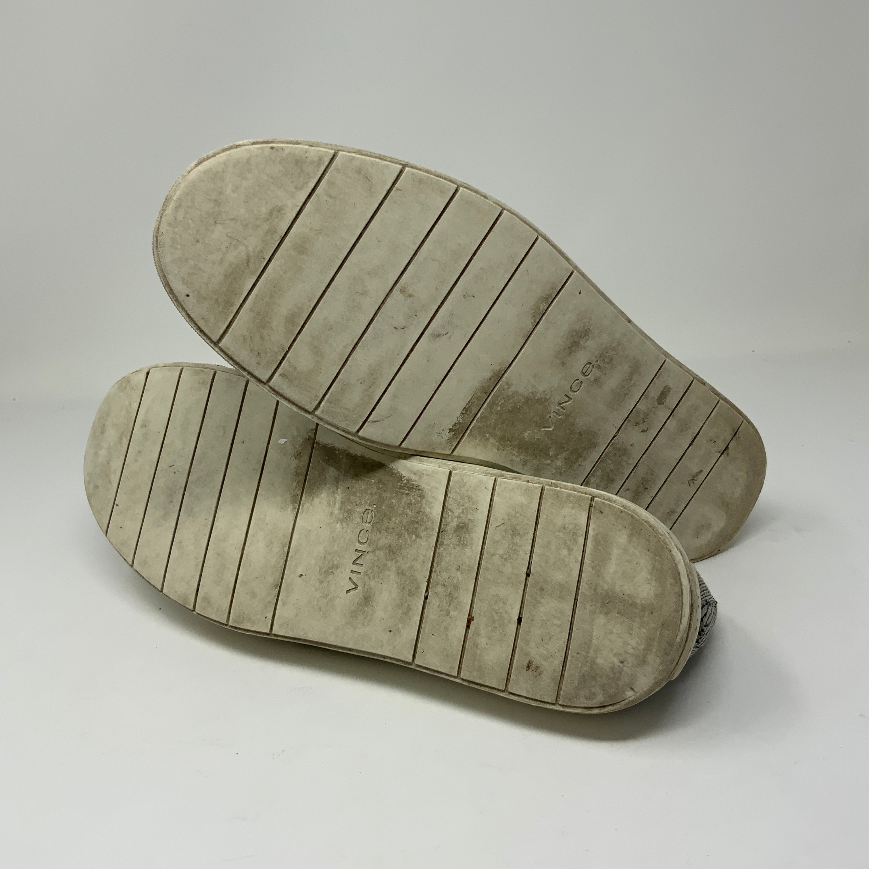 Vince Women's Blair Slip On Casual Flat Sneakers Shoes Woven Material 9