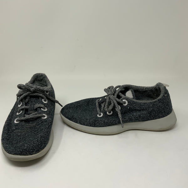 Allbirds Women's Wool Runners Lace Up Casual Comfort Sneaker Shoes Natural Gray