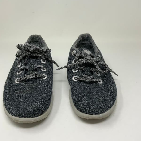 Allbirds Women's Wool Runners Lace Up Casual Comfort Sneaker Shoes Natural Gray