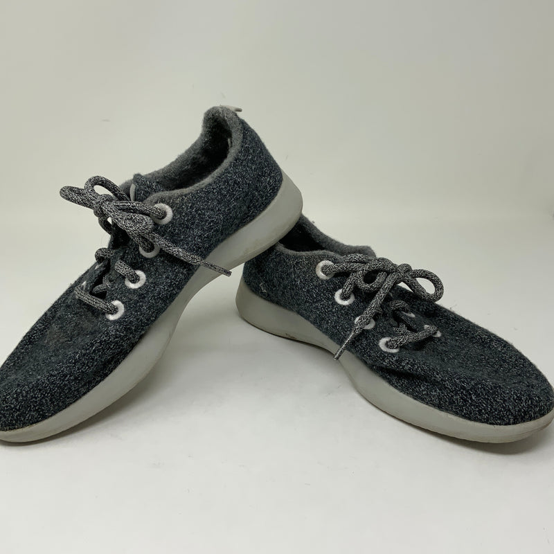 Allbirds Women's Wool Runners Lace Up Casual Comfort Sneaker Shoes Natural Gray