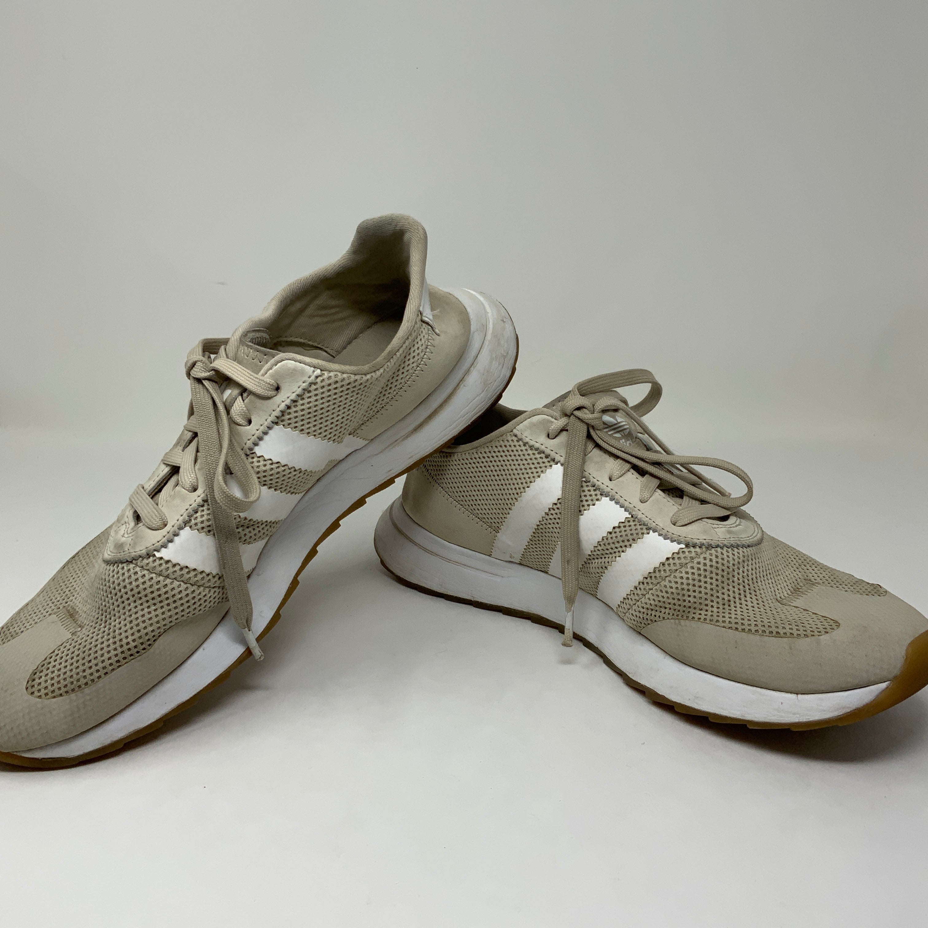 Adidas Originals Women's Flashback Suede Leather Lace Up Casual Sneakers Shoes