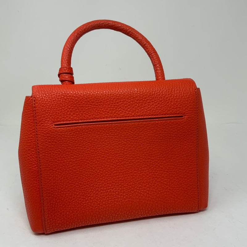 Kate Spade Madison Knollwood Drive Small Annelie In Cherry Pepper Leather Purse