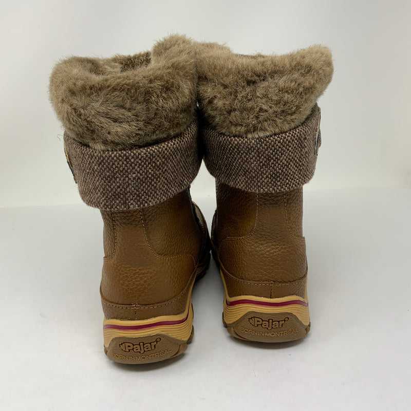 NEW Pajar Alice Lugsole Leather Faux Fur Lined Winter Snow Rain Boots Shoes 7