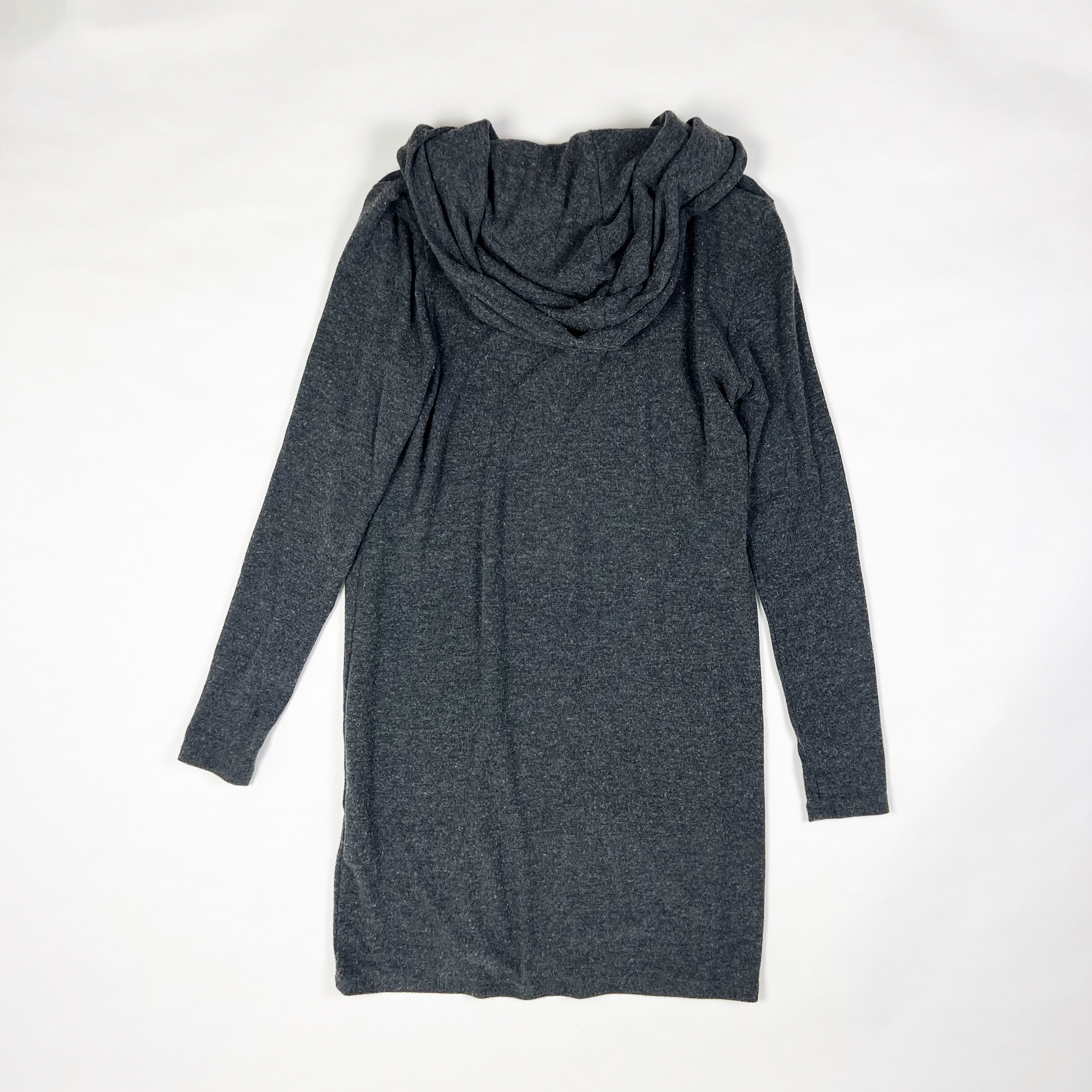 Michael Stars Soft Stretch Knit Pullover Long Sleeve Cowl Neck Sweater Dress S