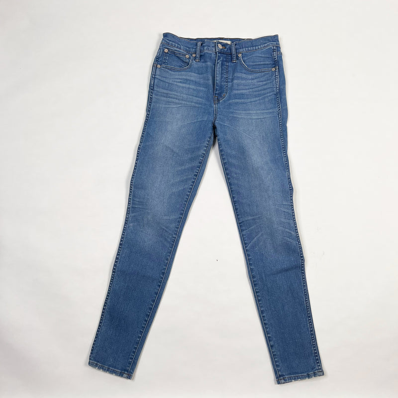 Madewell Women's 10" High Riser Skinny Skinny Cotton Stretch Denim Jeans 28