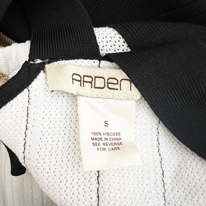 NEW Arden B. Bandage Strap Knit V Neck Bodycon Mini Cocktail Party Dress Black