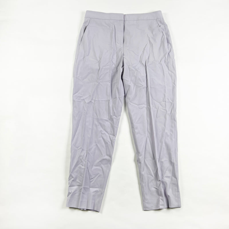 Rag & Bone Poppy Wool Blend Stretch Straight Leg Trouser Pants Lilac Purple 6