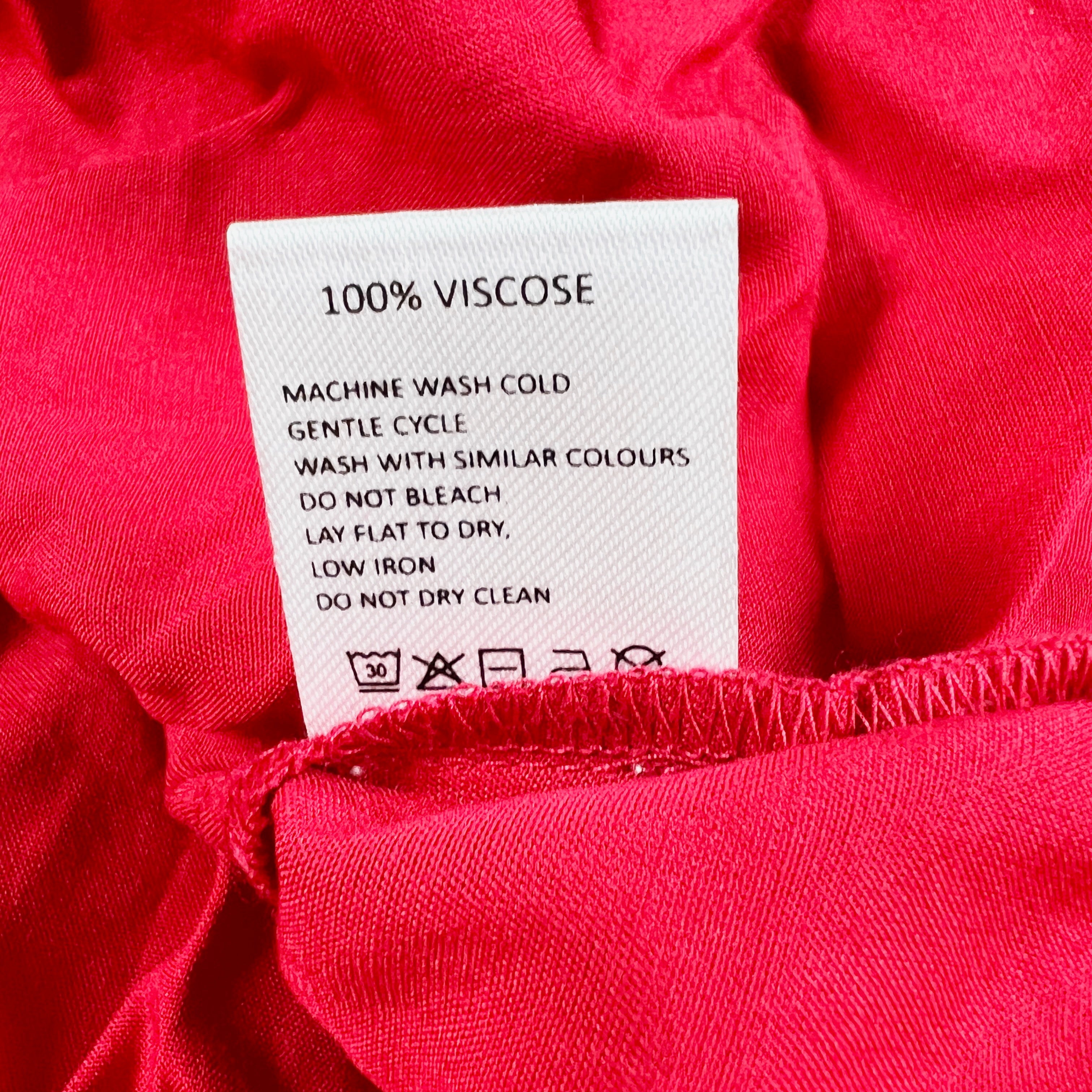 Able Ultra Soft Off The Shoulder Smocked Short Sleeve Pullover Mini Dress Red S