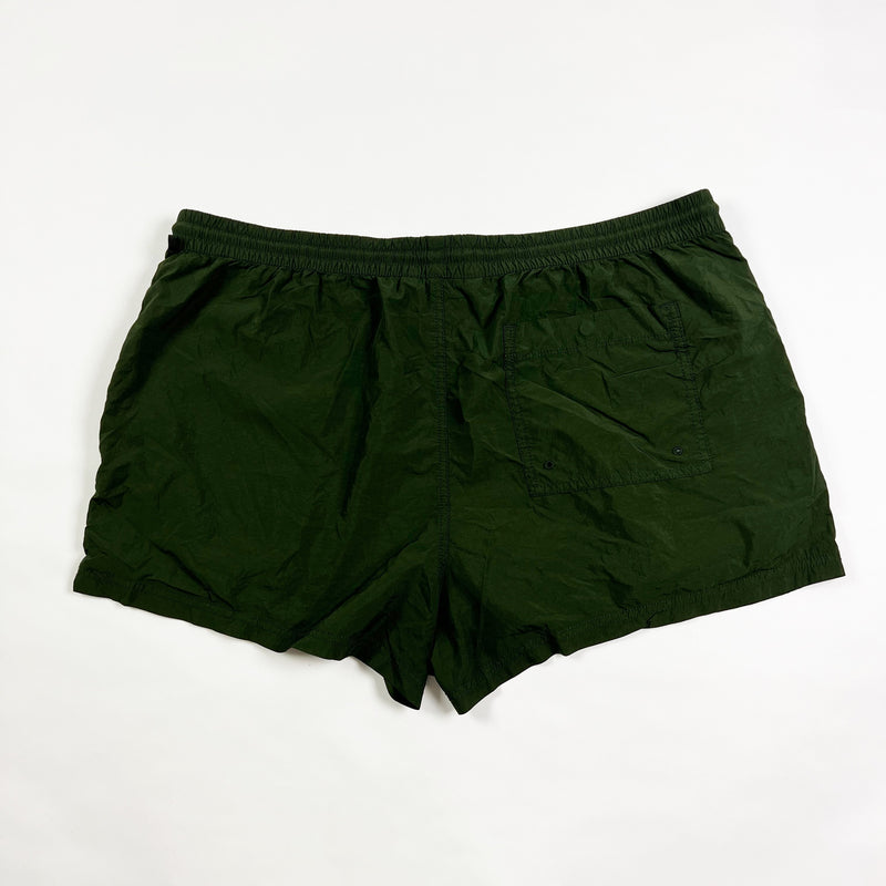 Athleta Women's Expedition Mid Rise Athletic Work Out Hiking Mini Shorts Green