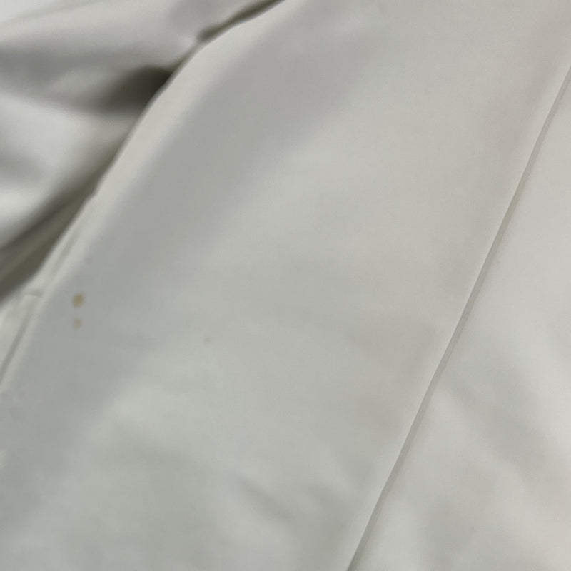 Samsoe & Samsoe Hahn Structured Open Front Zipper Detail Jacket Coat Clear Cream