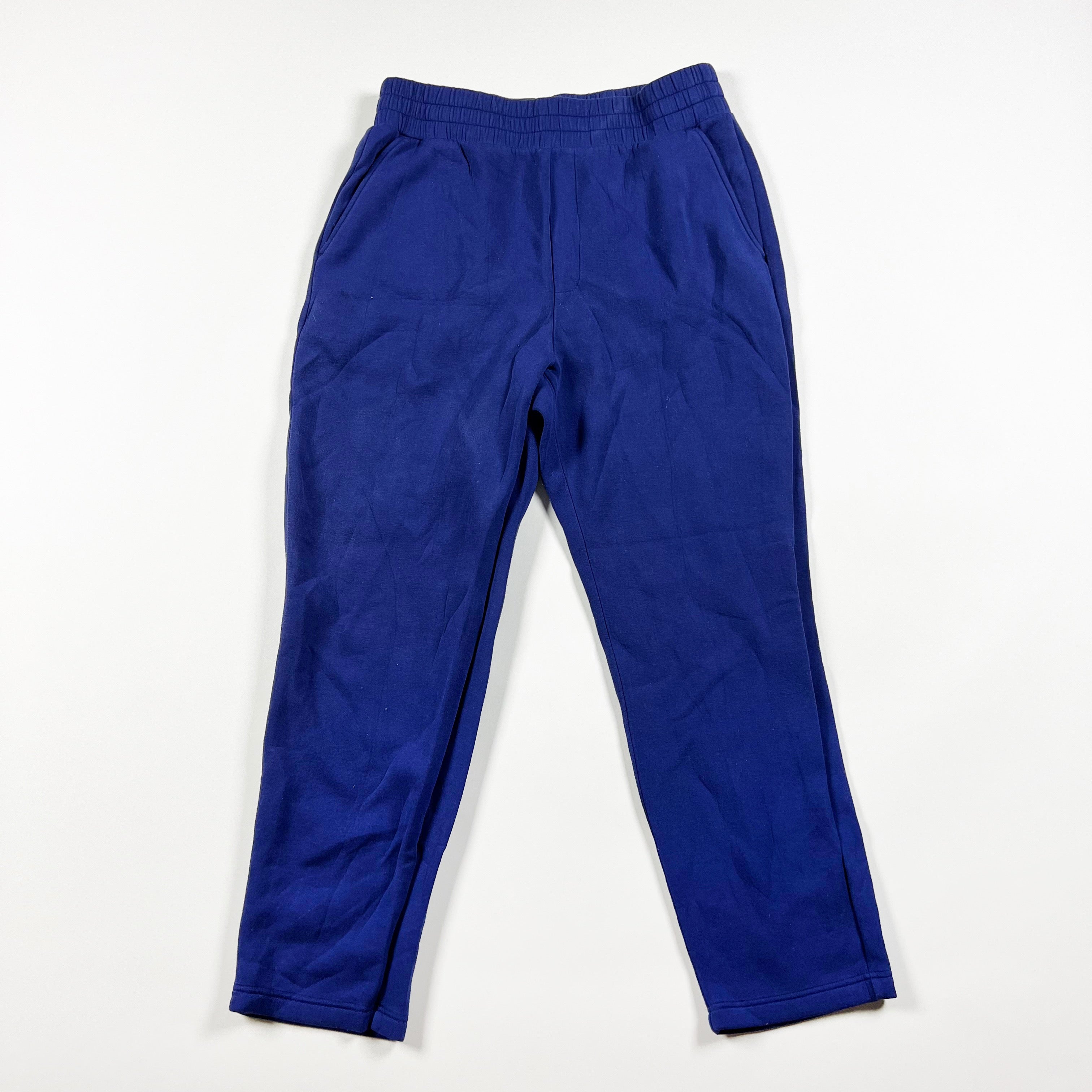 Leze The Label Kendal Ultra Soft Straight Leg Stretch Wait Pants Indigo XL