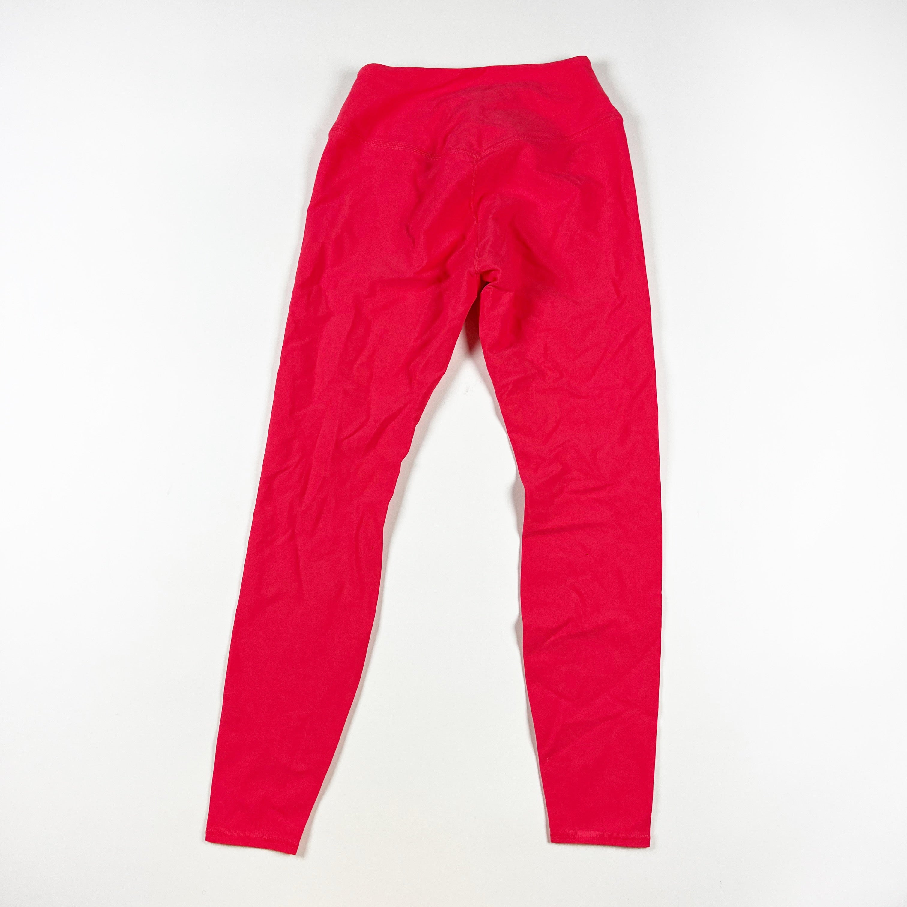 NEW Sincerely Jules x Bandier Rowan V Seam High Rise Work Out Leggings Hibiscus