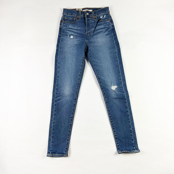 NEW Levi's Women's Wedgie Skinny High Rise Skinny Cotton Stretch Denim Jeans 25